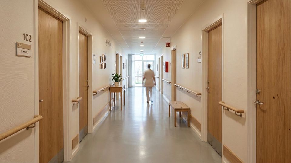 plejerengøring beboergang plejehjem